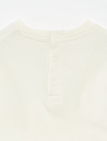 Completo con joggers in tessuto felpato felpa + joggers - 2 pezzi