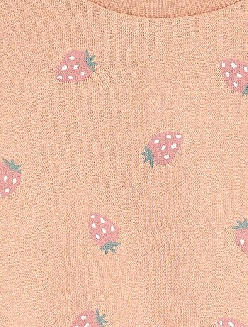 Completo con joggers in tessuto felpato felpa + joggers - 2 pezzi