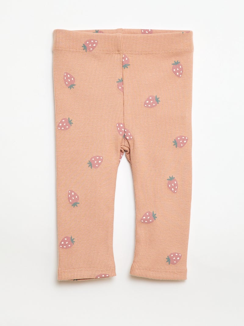 Completo con joggers in tessuto felpato felpa + joggers - 2 pezzi Rosa - Kiabi