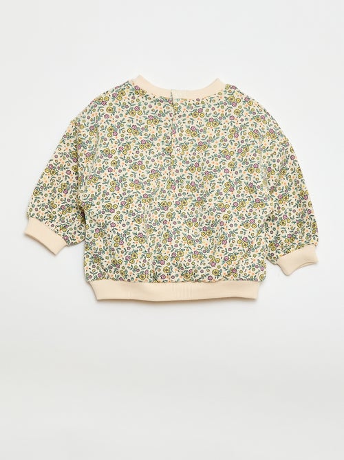 Completo con joggers in tessuto felpato felpa + joggers - 2 pezzi - Kiabi