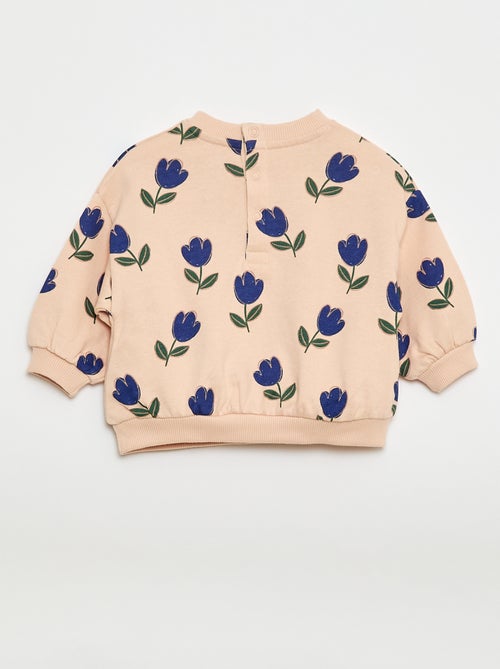 Completo con joggers in tessuto felpato felpa + joggers - 2 pezzi - Kiabi