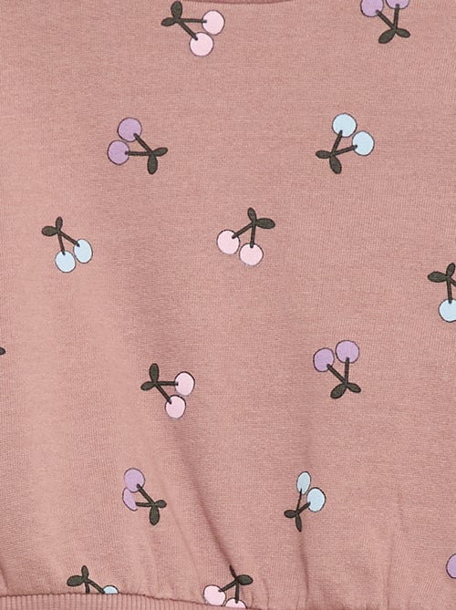 Completo con joggers in tessuto felpato felpa + joggers - 2 pezzi - Kiabi