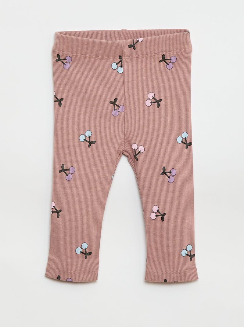Completo con joggers in tessuto felpato felpa + joggers - 2 pezzi Rosa - Kiabi