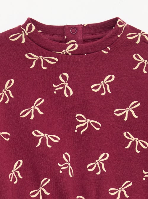 Completo con joggers in tessuto felpato felpa + joggers - 2 pezzi - Kiabi