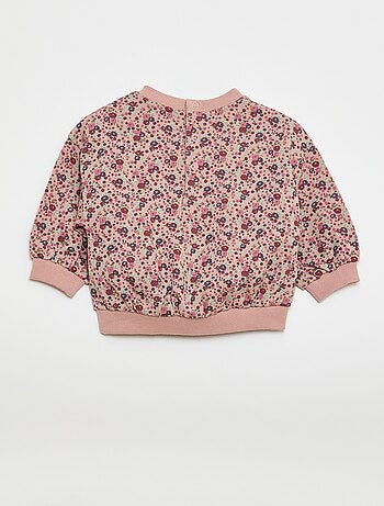 Completo con joggers in tessuto felpato felpa + joggers - 2 pezzi