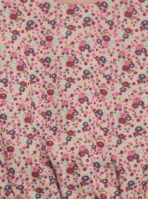 Completo con joggers in tessuto felpato felpa + joggers - 2 pezzi - Kiabi