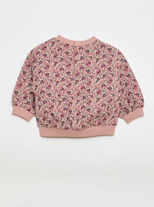 Completo con joggers in tessuto felpato felpa + joggers - 2 pezzi - Kiabi