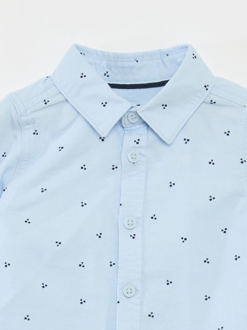 Completo con salopette lunga Blu - Kiabi