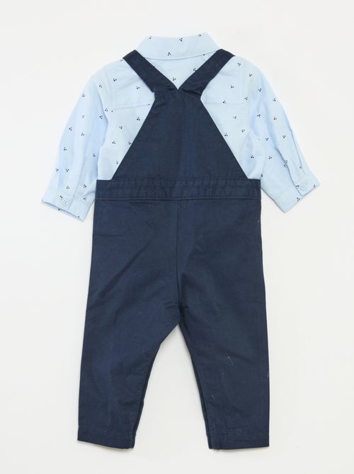 Completo con salopette lunga - Kiabi