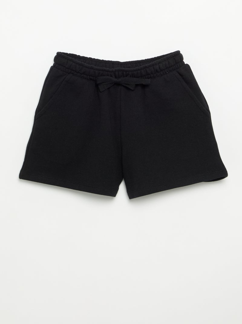 Completo corto shorts + canotta - 2 pezzi Nero - Kiabi
