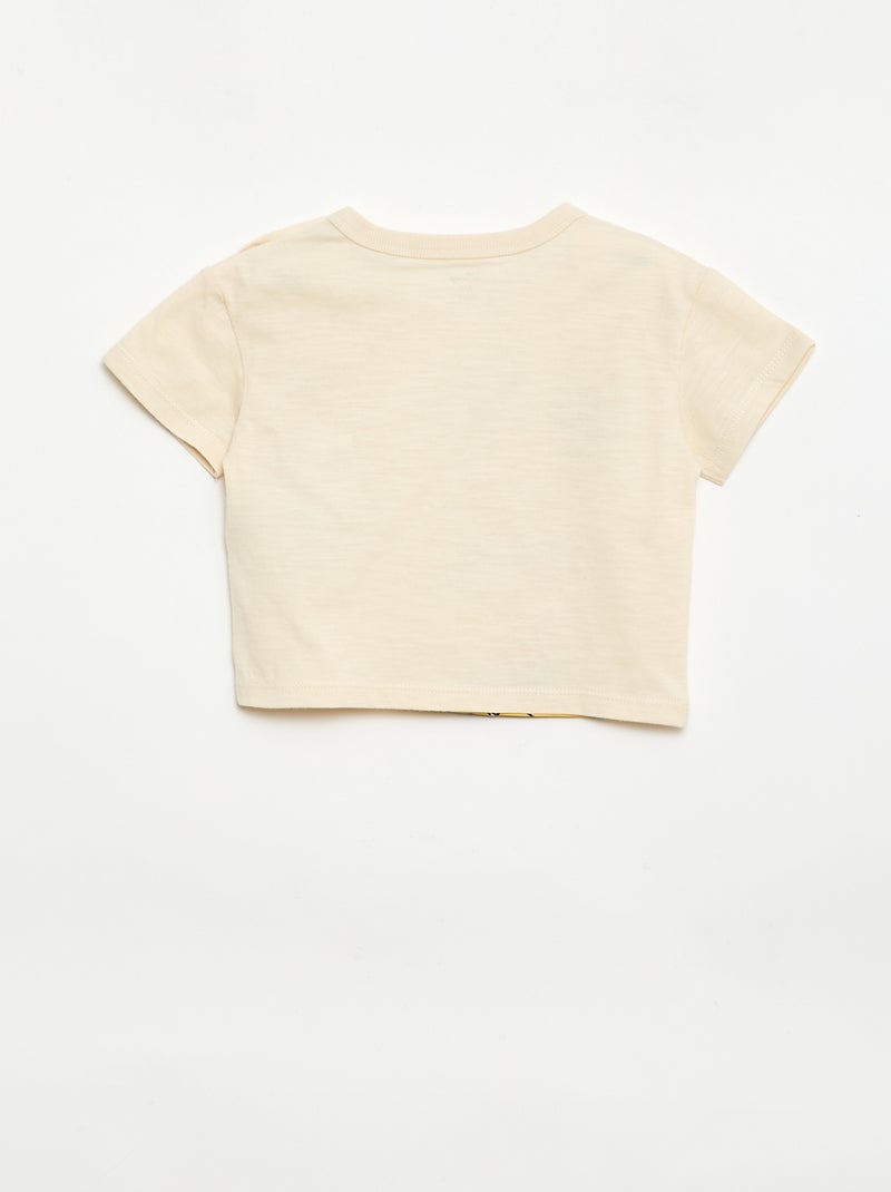 Completo corto T-shirt + pantaloncini 'Simba' - 2 pezzi Beige - Kiabi