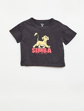 Completo corto T-shirt + pantaloncini 'Simba' - 2 pezzi