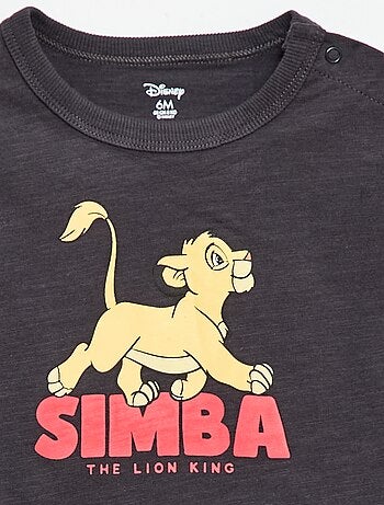 Completo corto T-shirt + pantaloncini 'Simba' - 2 pezzi