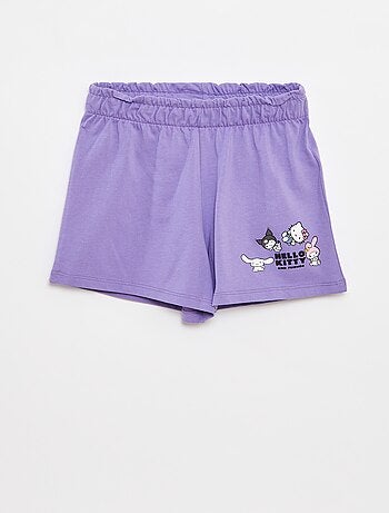 Completo corto t-shirt + shorts 'Hello Kitty' 2 pezzi