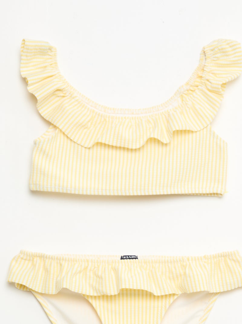Completo costume top + slip - 2 pezzi Giallo - Kiabi