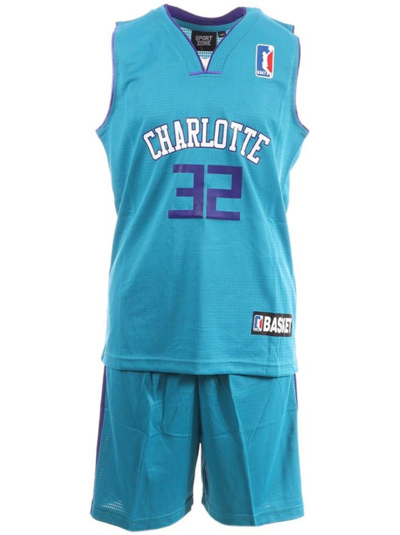 Completo da basket Charlotte per bambini - Sport Zone Blu - Kiabi