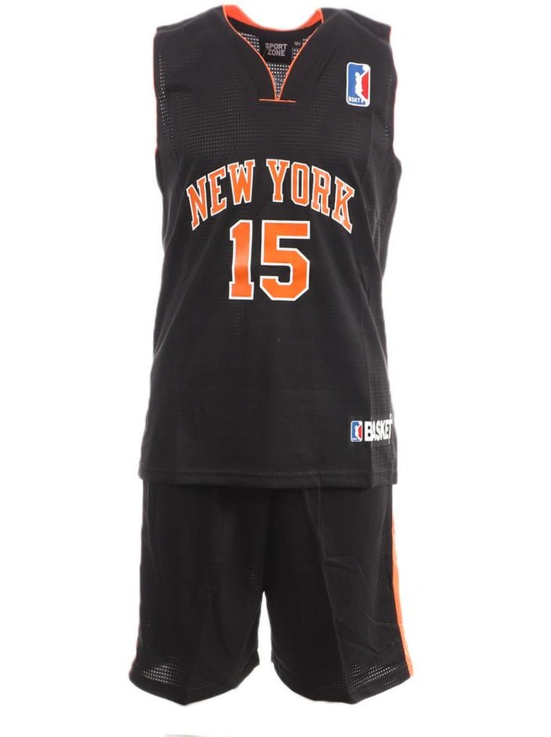 Completo da Basket per Bambini Sport Zone Nero - Kiabi