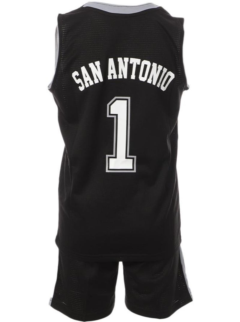 Completo da basket San Antonio Sport Zone per bambini Nero - Kiabi