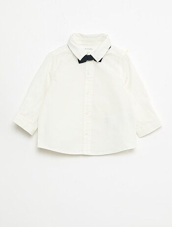 Completo da cerimonia 4 pezzi in cotone e lino