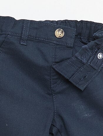 Completo da cerimonia 4 pezzi in cotone e lino