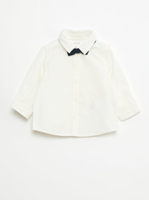 Completo da cerimonia 4 pezzi in cotone e lino - Kiabi