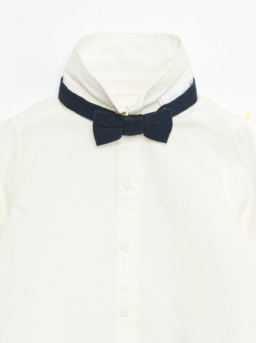 Completo da cerimonia 4 pezzi in cotone e lino - Kiabi