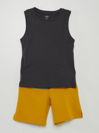 Completo da jogging corto - 2 pezzi