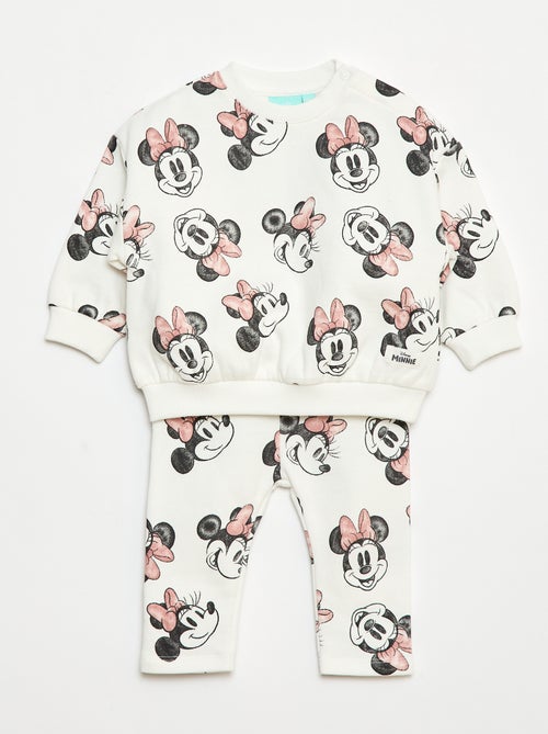 Completo da jogging 'Disney' 'Minnie' felpa + pantaloni - 2 pezzi - Kiabi