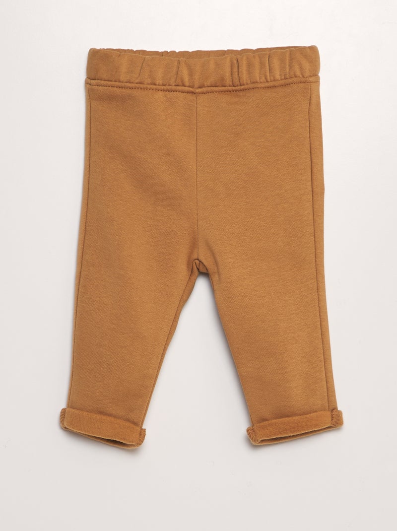 Completo da jogging felpa + pantaloni - 2 pezzi BIANCO - Kiabi