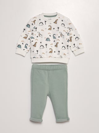 Completo da jogging felpa + pantaloni - 2 pezzi