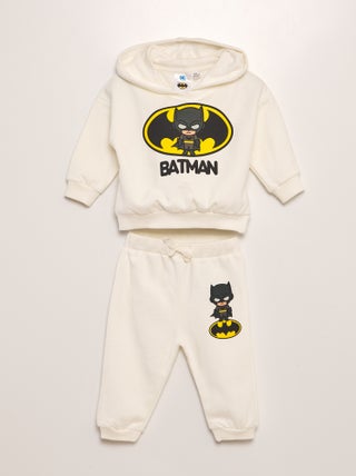 Completo da jogging felpa + pantaloni 'Batman' 'DC Comics' - 2 pezzi