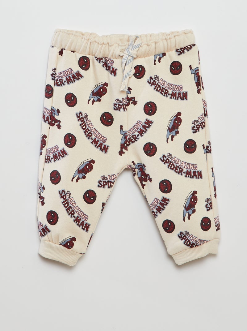 Marvel Spider-Man - Set Di 3 Pantaloni In Pile Con Cerniera
