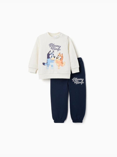 Completo da jogging in cotone con stampa Bluey - Kiabi