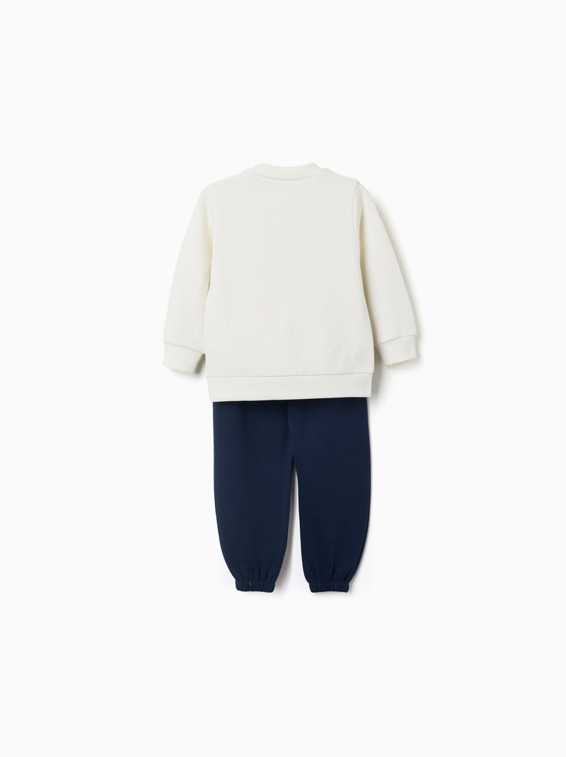 Completo da jogging in cotone con stampa Bluey Blu scuro - Kiabi