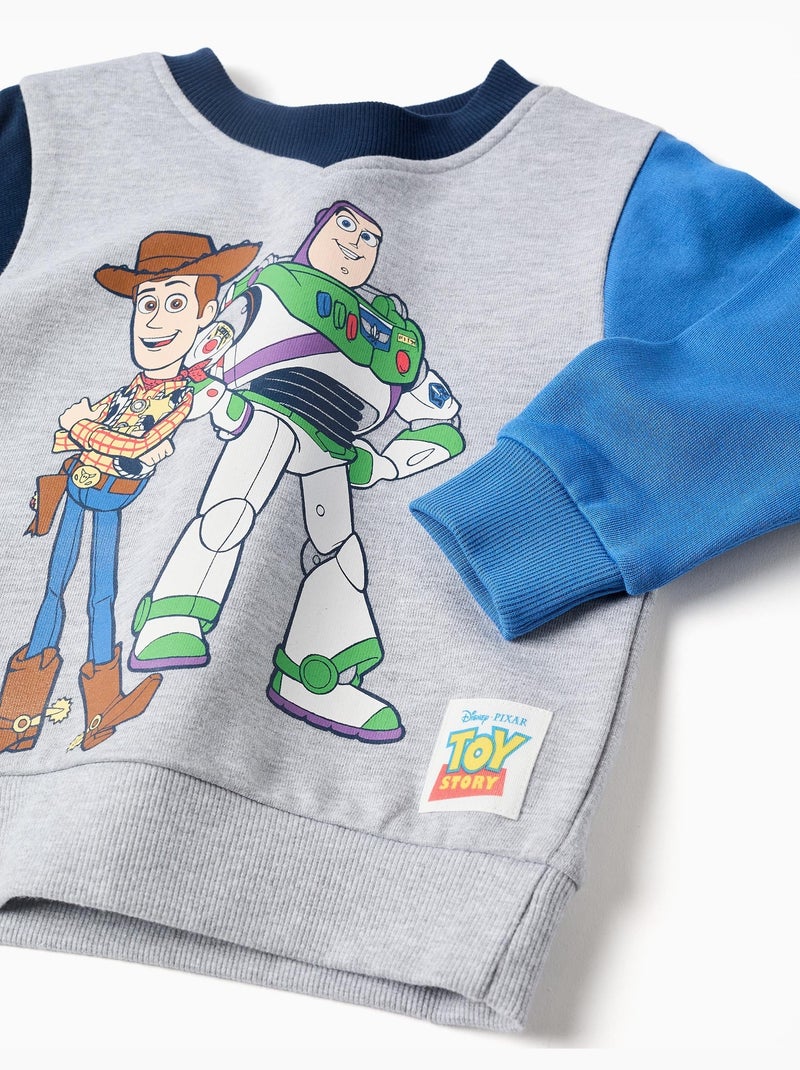 Completo da jogging in cotone con stampa Toy Story Blu scuro - Kiabi