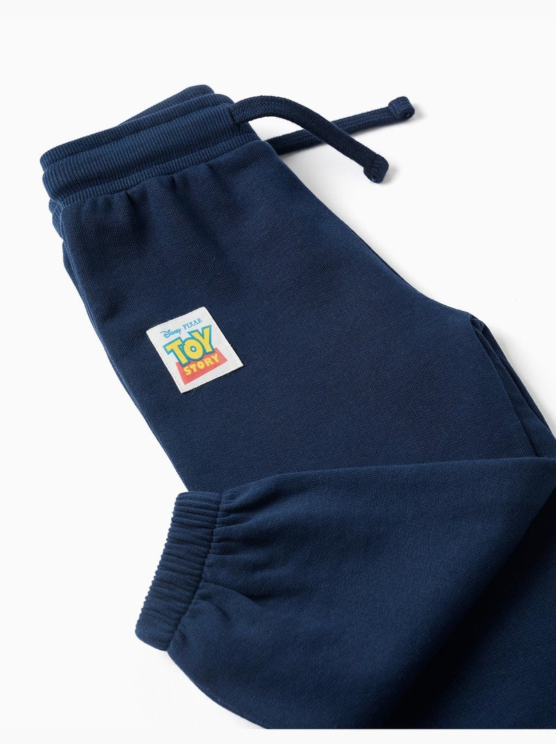 Completo da jogging in cotone con stampa Toy Story Blu scuro - Kiabi