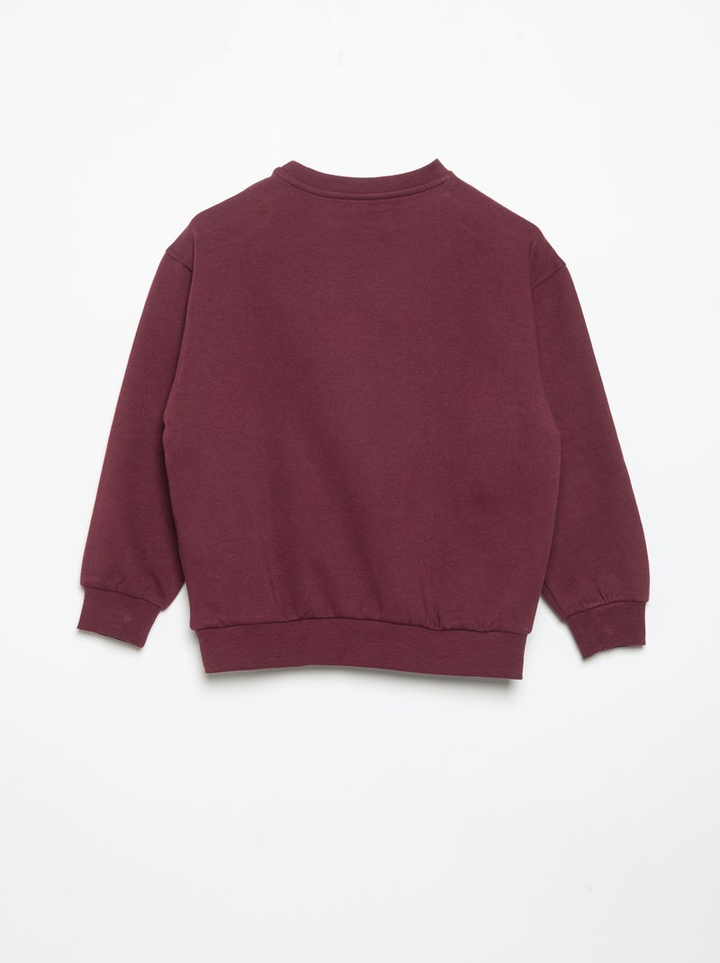 Completo da jogging in felpa - 2 pezzi Rosso - Kiabi