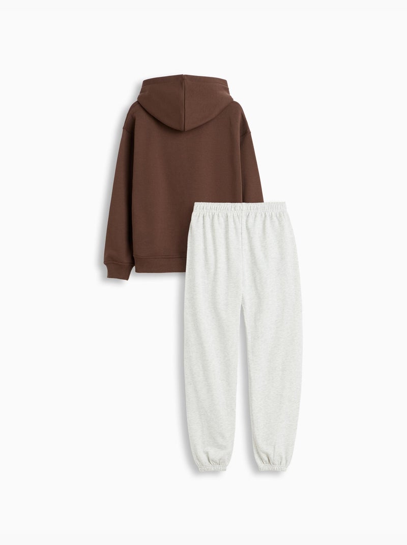 Completo da jogging, mo fashion Grigio - Kiabi