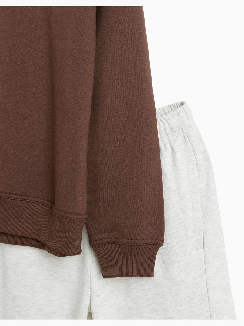 Completo da jogging, mo fashion Grigio - Kiabi