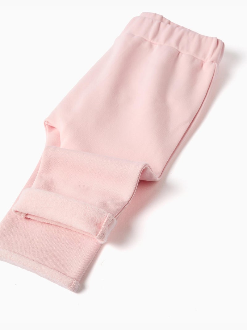 Completo da jogging spazzolato con motivo Minnie Bianco - Kiabi