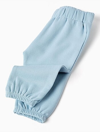 Completo da jogging spazzolato con volant