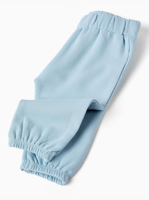 Completo da jogging spazzolato con volant - Kiabi