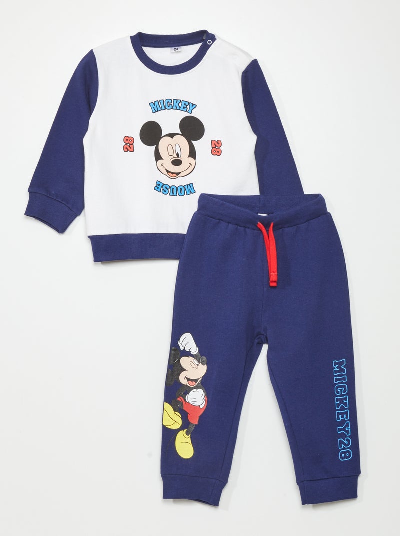 Completo da jogging 'Topolino' - 2 pezzi BLU - Kiabi