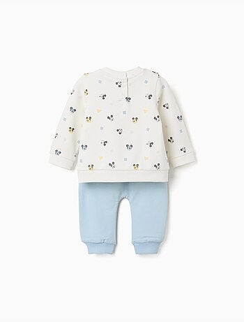 Completo de jogging spazzolato con motivo Mickey