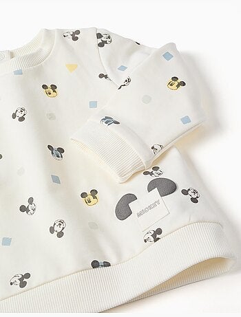 Completo de jogging spazzolato con motivo Mickey