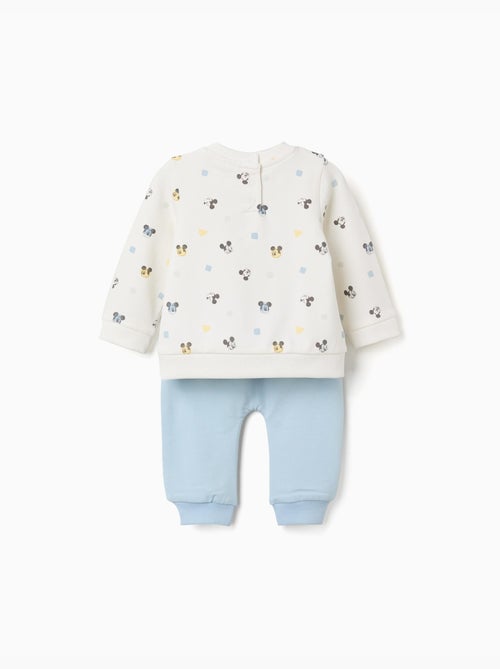 Completo de jogging spazzolato con motivo Mickey - Kiabi Completo de jogging spazzolato con motivo Mickey - Kiabi