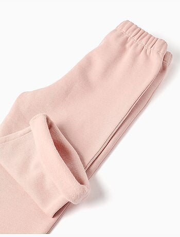 Completo de jogging spazzolato con stampa Marie