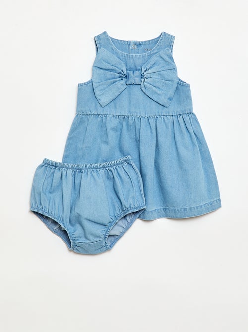 Completo denim abito + mutandina - Kiabi