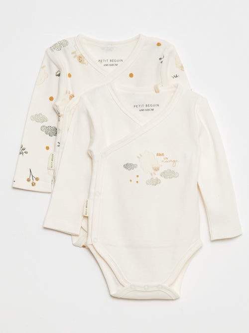 Completo di 2 body a maniche lunghe - 2 pezzi - Kiabi