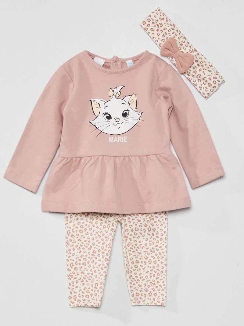 Completo 'Disney' - 3 pezzi ROSA - Kiabi